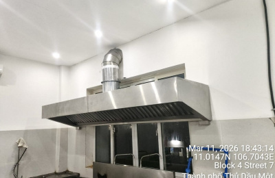 GIA CÔNG- LẮP ĐẶT HÚT MÙI TẠI THỦ DẦU MỘT, BÌNH DƯƠNG 